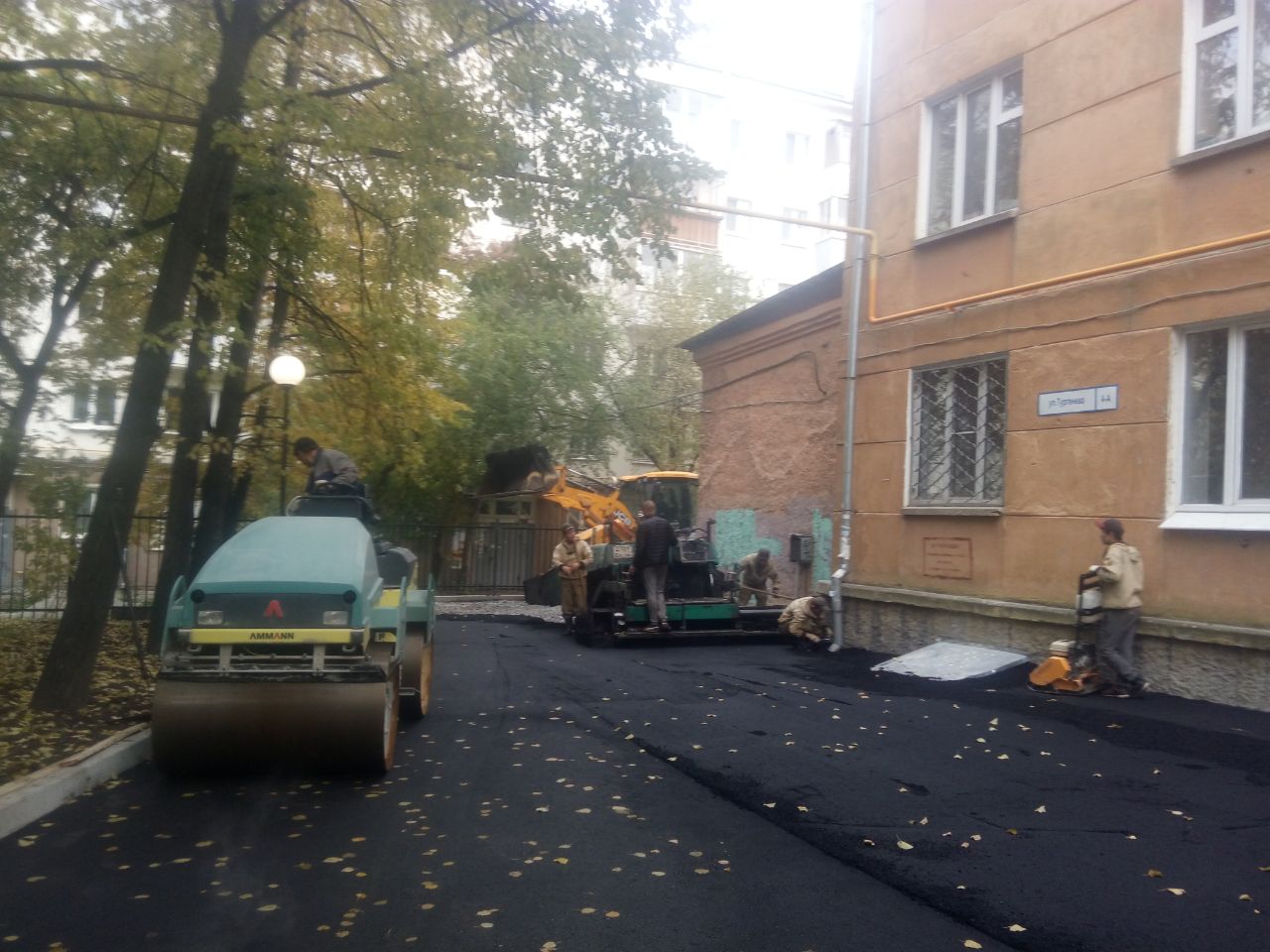 Благоустройство двора Тургенева 4а