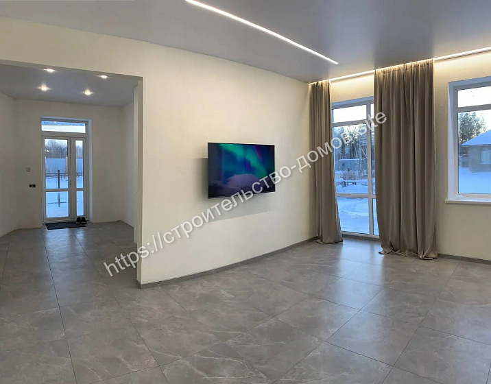 Готовый дом из пеноблока 240м2